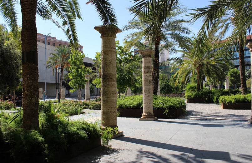 Jardín arqueológico Valencia
