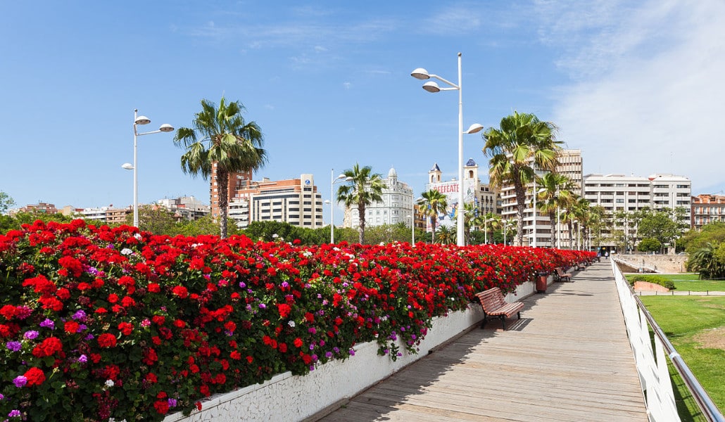 Puente de las flores, Valencia