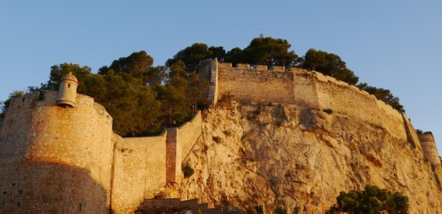 Castillo de Dénia en Denia, Alicante