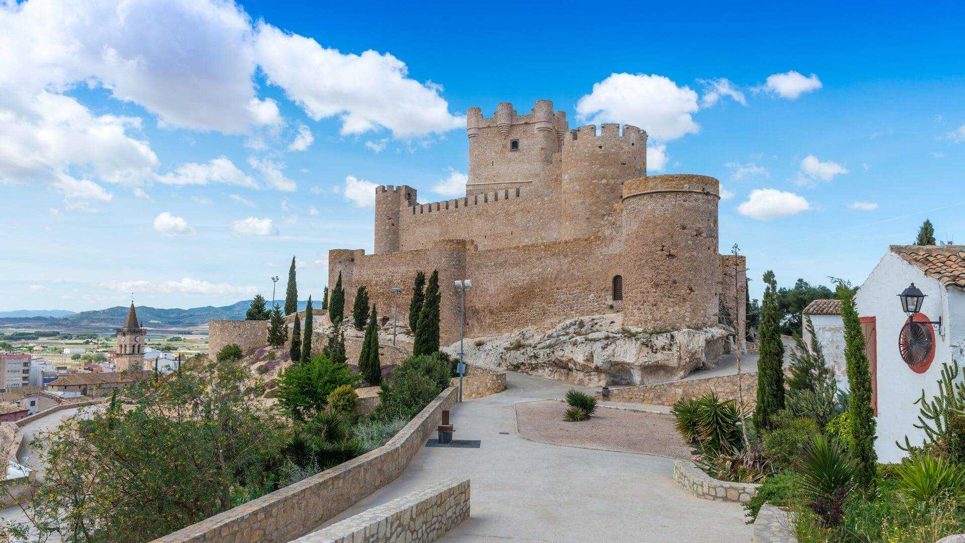 Castillo de la Atalaya en Villena, Alicante
