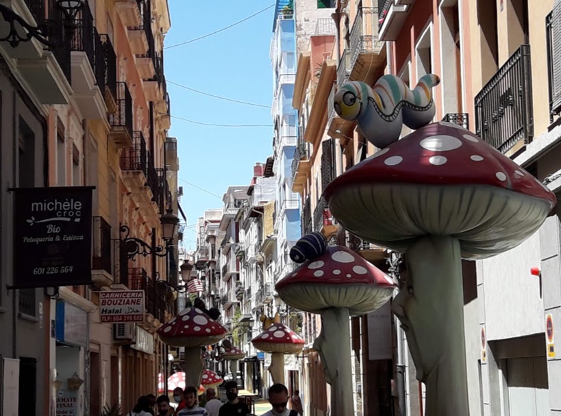 Calle de las Setas,Alicante
