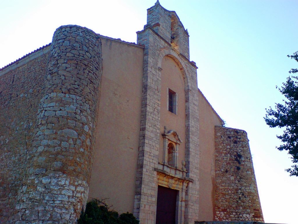 la ermita de San Cristóbal en Benassal