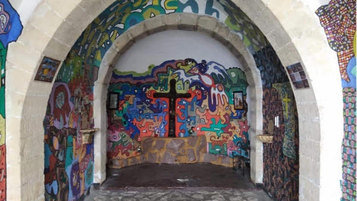 la ermita de Sant Cristòfol en Alcoy