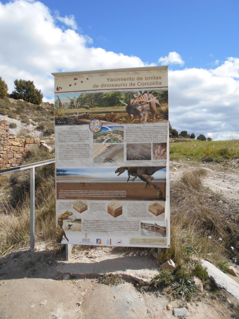 Yacimiento arqueologico en Corcolilla