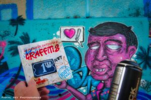 La Ermita de Sant Cristòfol: Mural urbano y vistas en Alcoy