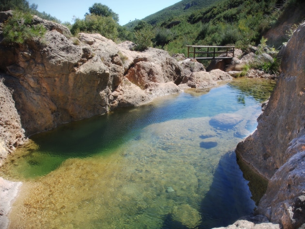 Paisaje Pozos de la Mena, Altura