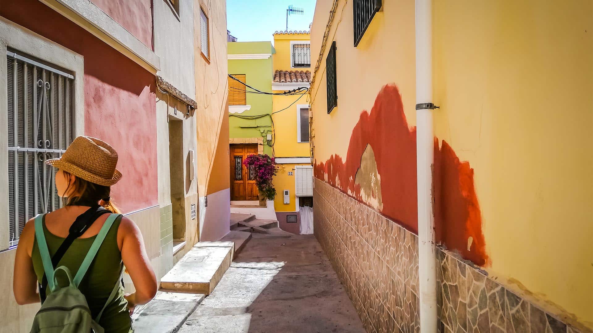 Barri del Pou en Cullera, Valencia