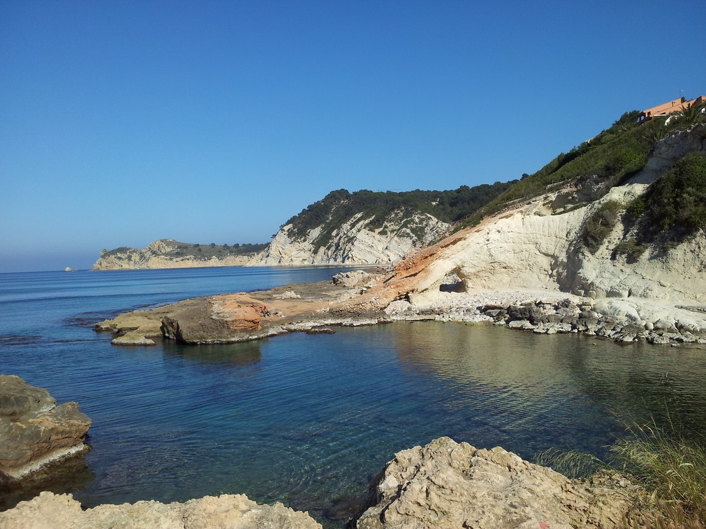 Cala Blanca en Xàbia, Alicante