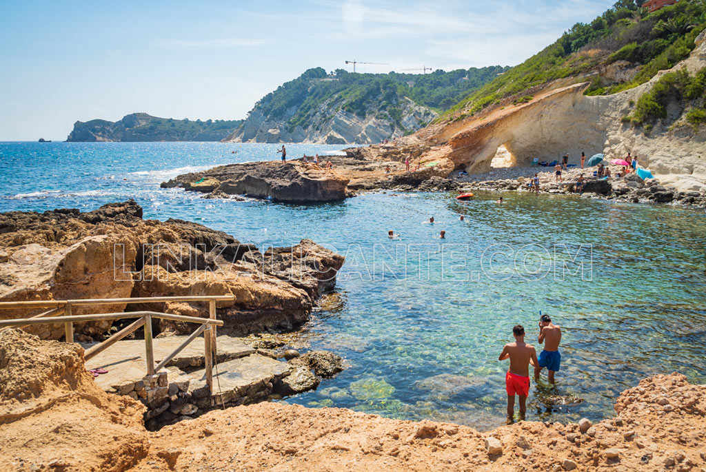 Cala Blanca en Xàbia, Alicante