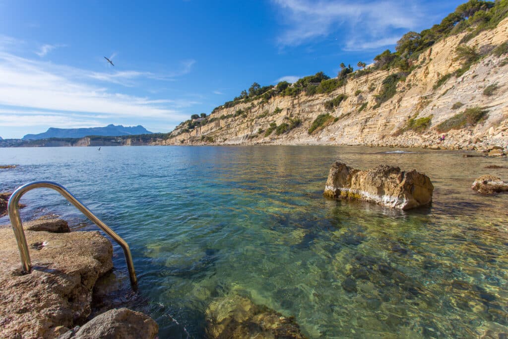 Cala Cap Blanc y Punta Estrella en Moraira