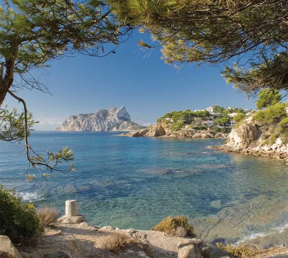 Cala Els Pinets en Benissa, Alicante