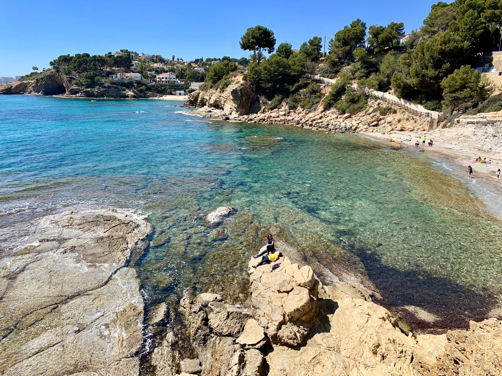 Cala Els Pinets en Benissa, Alicante