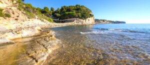 Cala de la Llobella en Benissa, Alicante