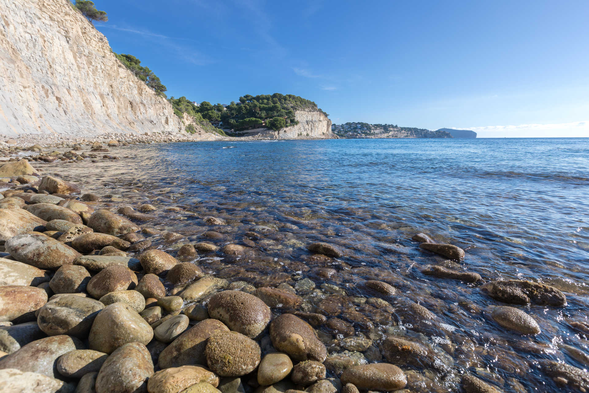 Cala de la Llobella en Benissa, Alicante