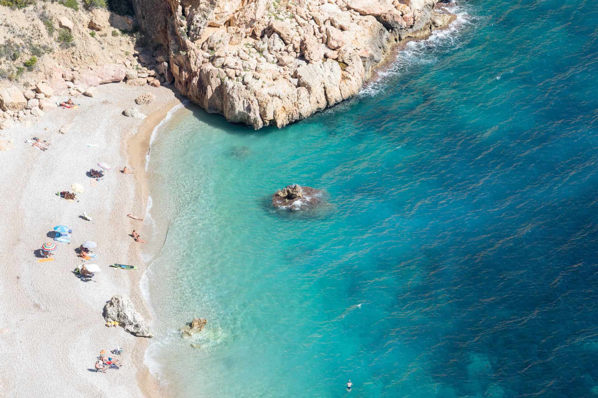 Cala del Moraig en Poble Nou de Benitatxell