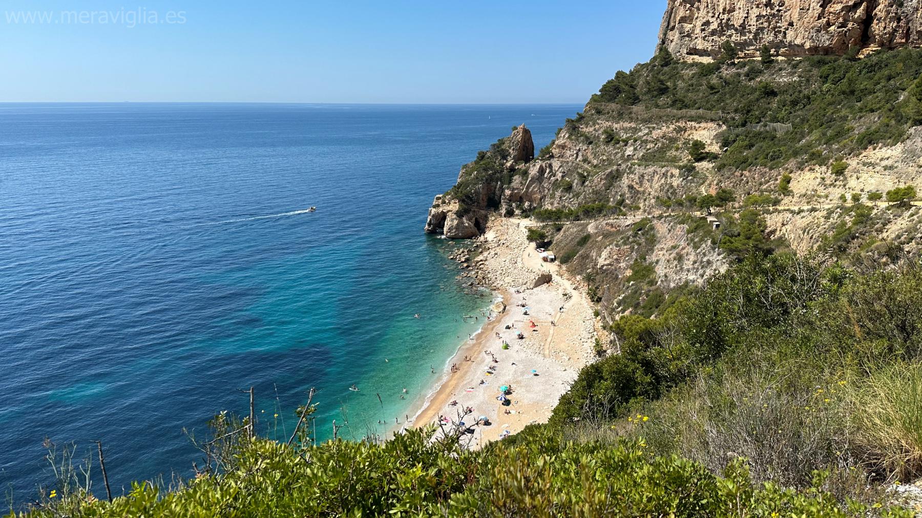 Cala del Moraig en Poble Nou de Benitatxell