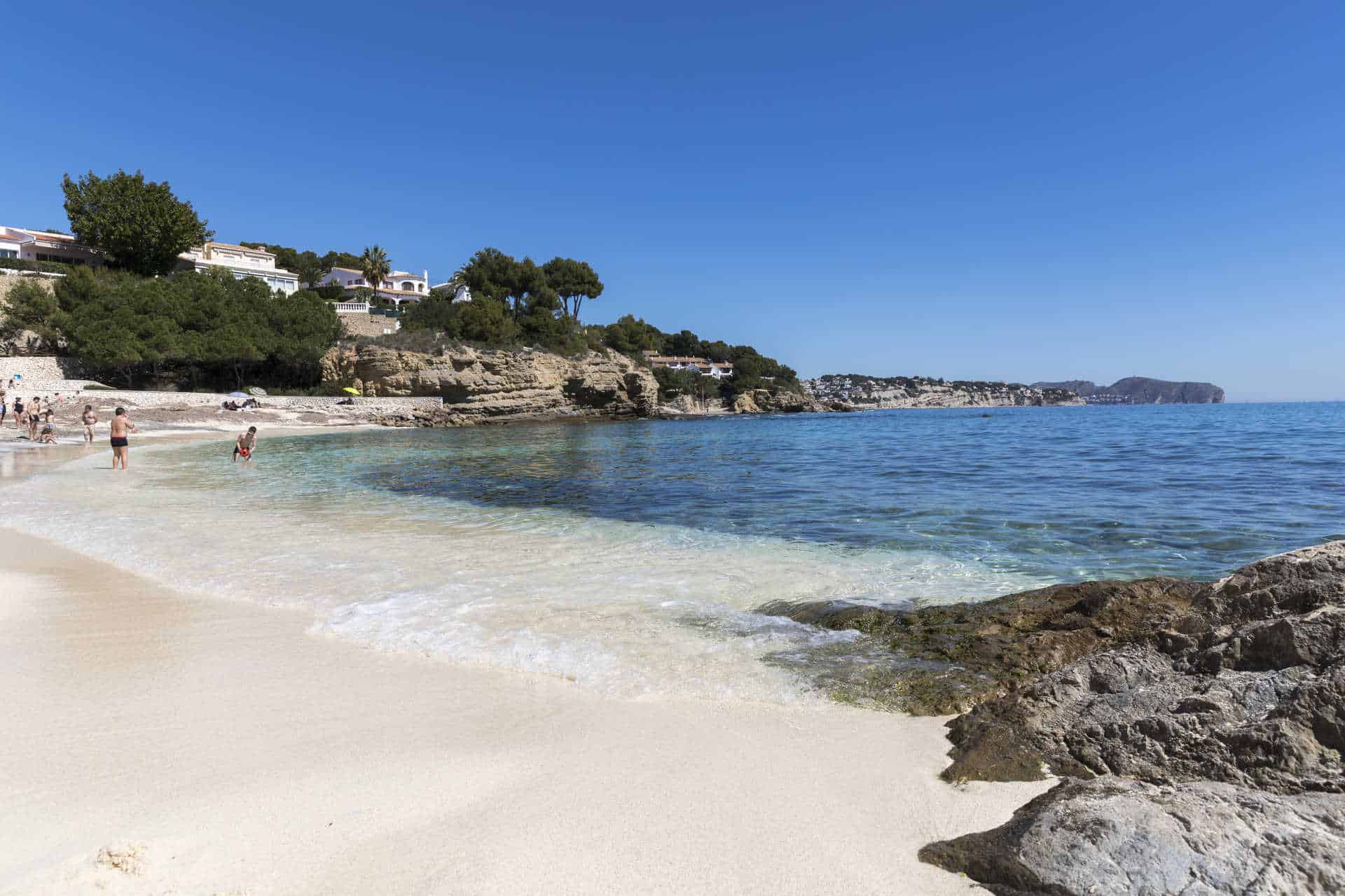 Cala la Fustera en Benissa, Alicante