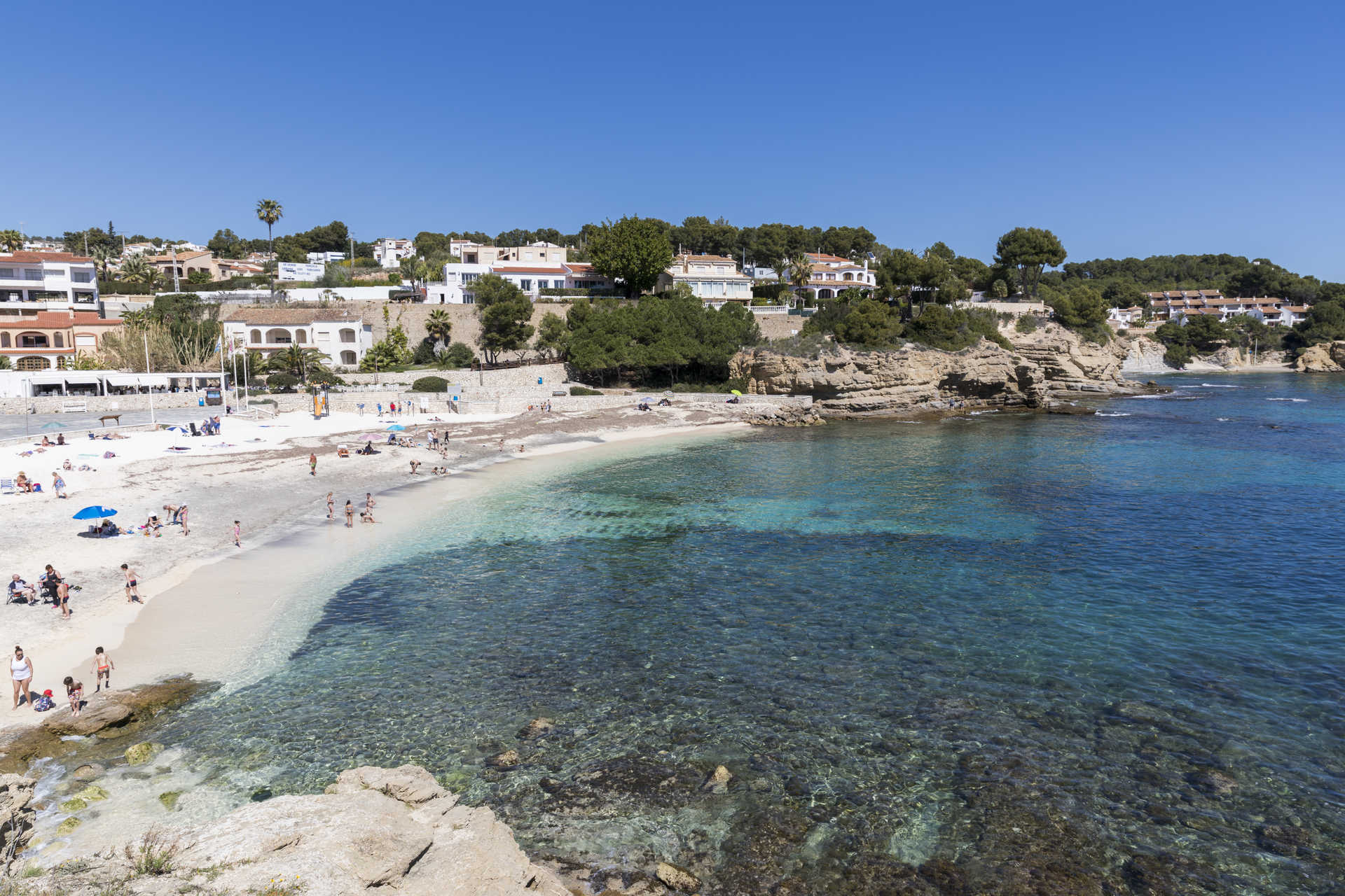 Cala la Fustera en Benissa, Alicante