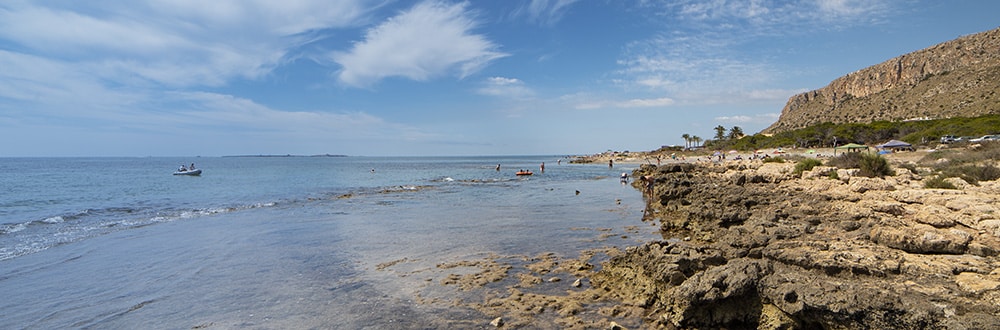 Caleta dels Gossets en Santa Pola, Alicante