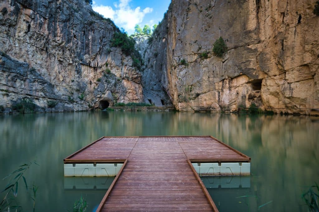 Charco Azul en Chulilla, Valencia