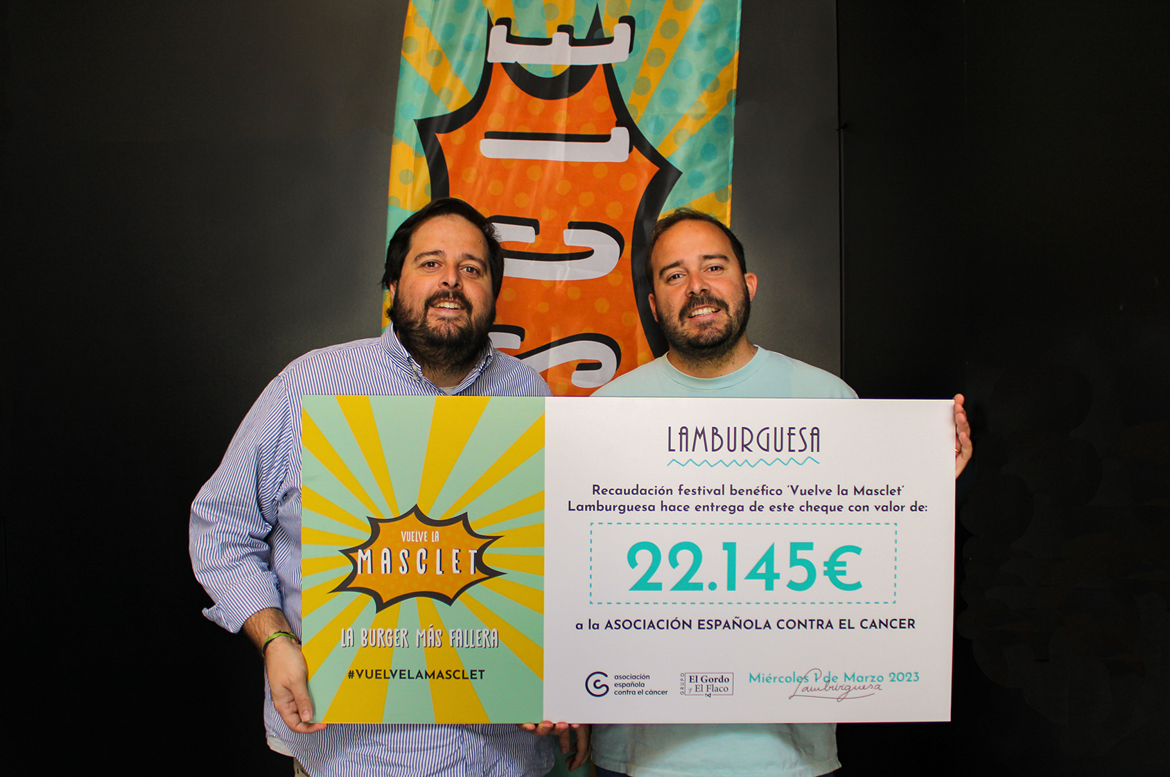 El festival 'Vuelve la Masclet', consigue recaudar más de 22.000 euros contra el cáncer - LAMBURGUESA