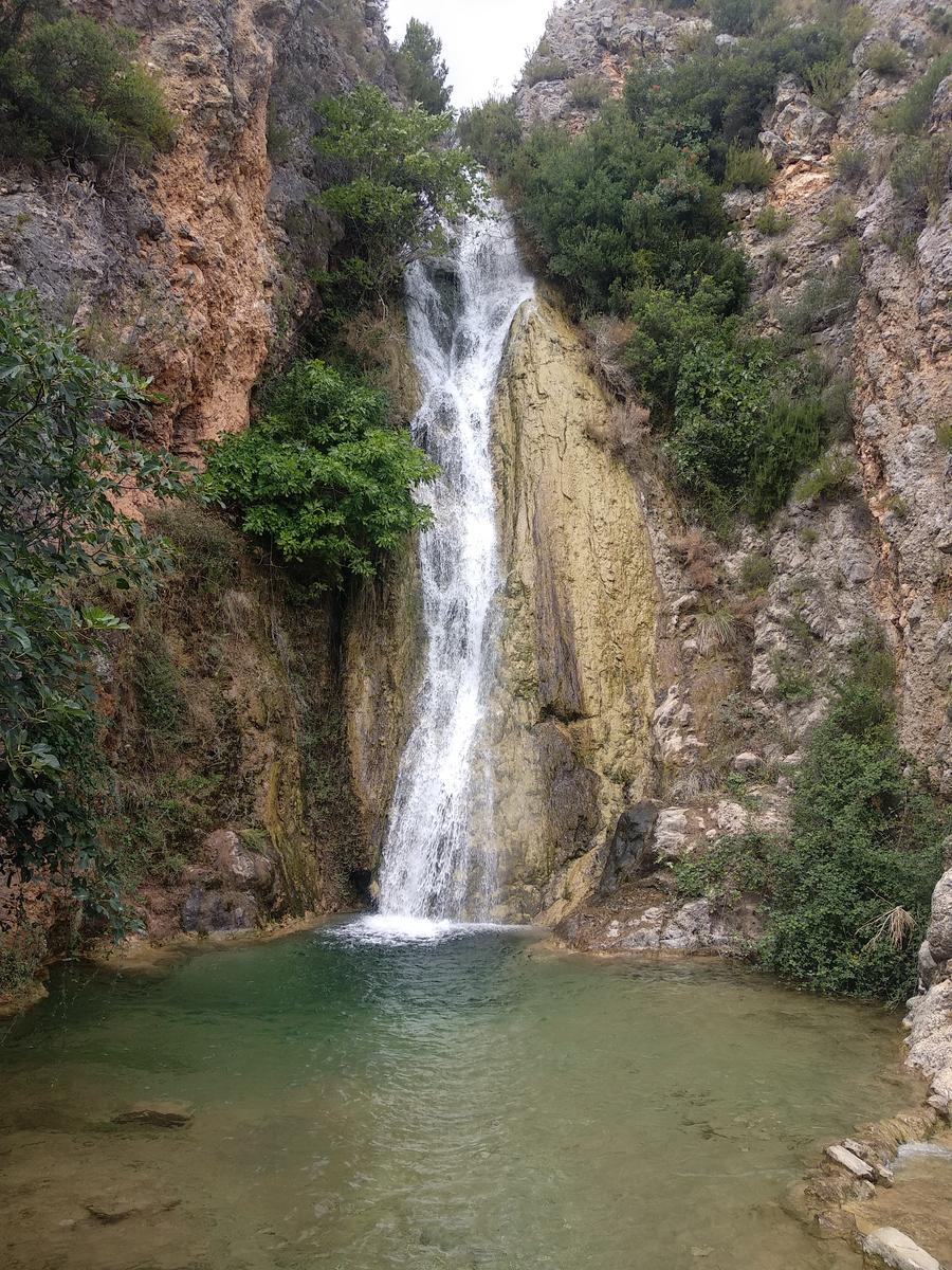 El Chorrero de La Castellana en Chera