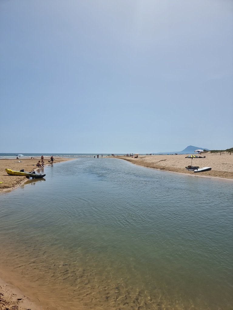 Desembocadura de la Séquia del Vedat en Oliva, Valencia