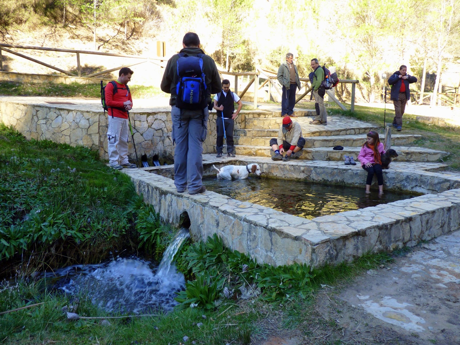 Fuente de los Morenos en Requena, Valencia