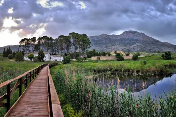 La Albufera de Gaianes en Alicante
