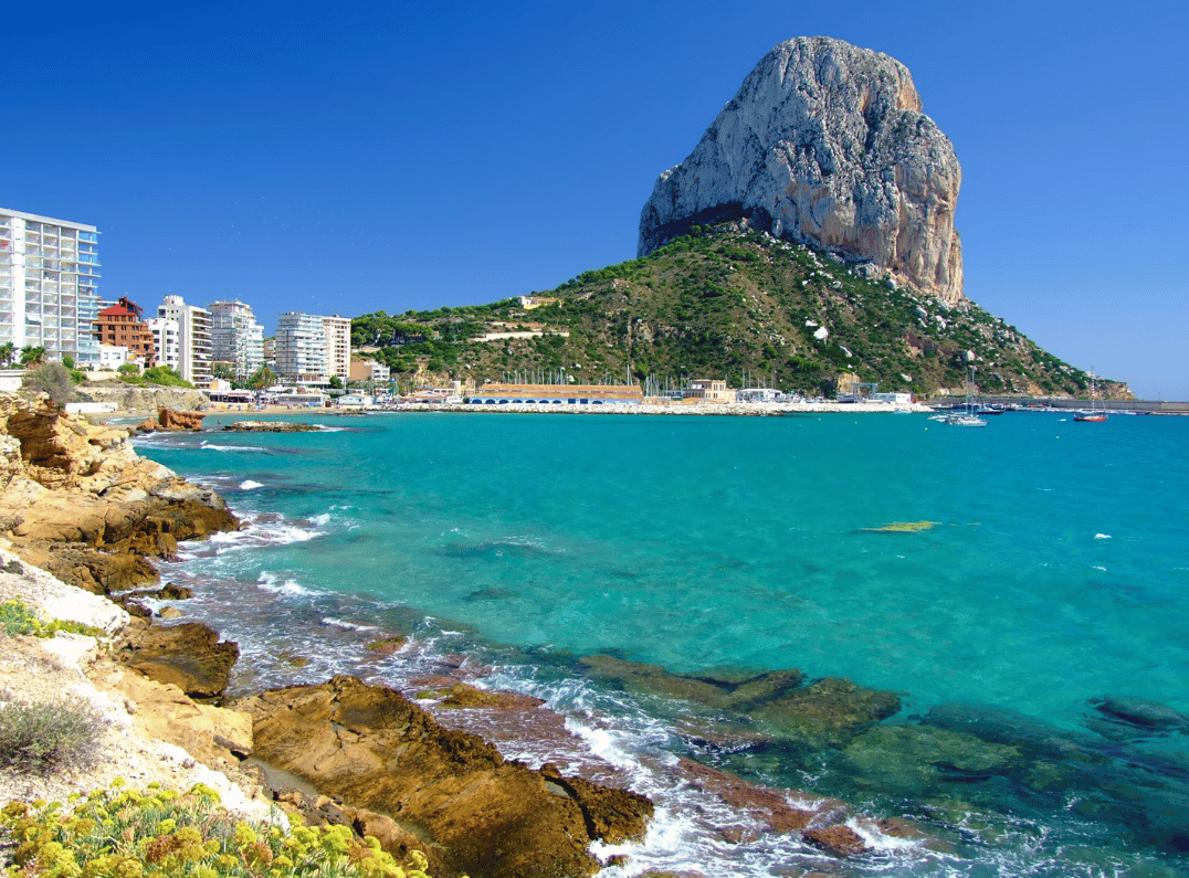 La Cala El Racó en Calpe, Alicante