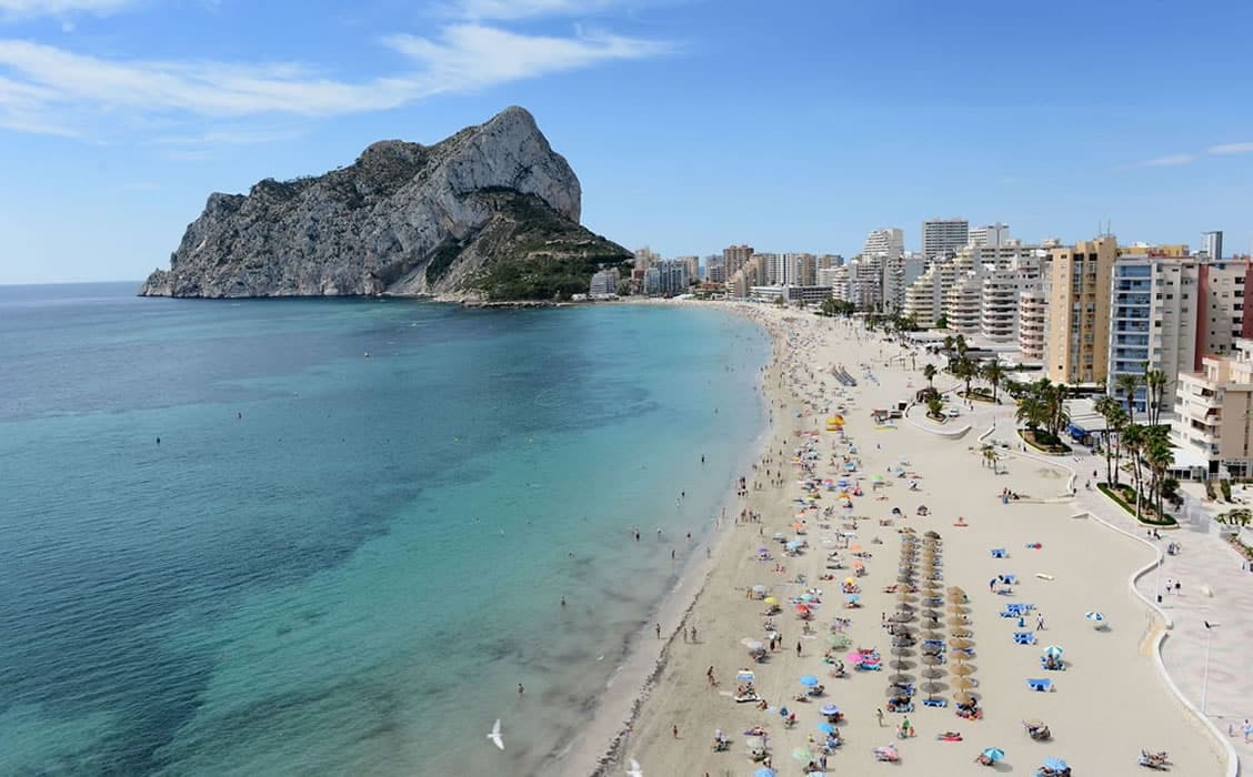 La Cala de la Fossa en Calpe, Alicante