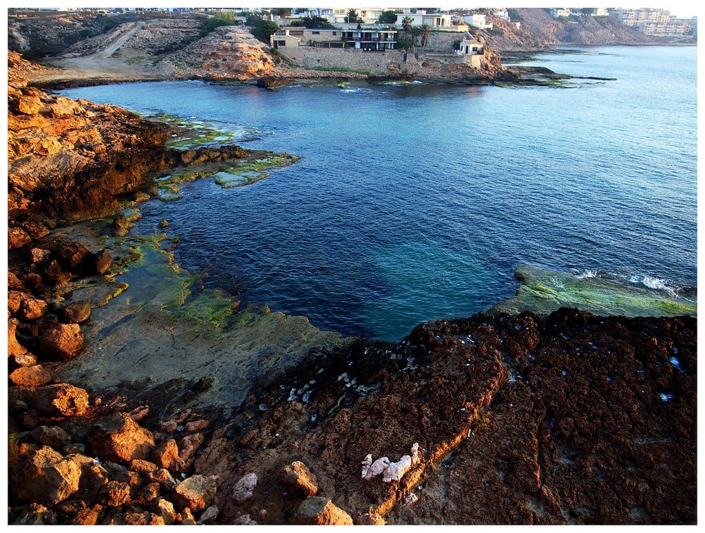 La Cala de la Zorra en Torrevieja, Alicante