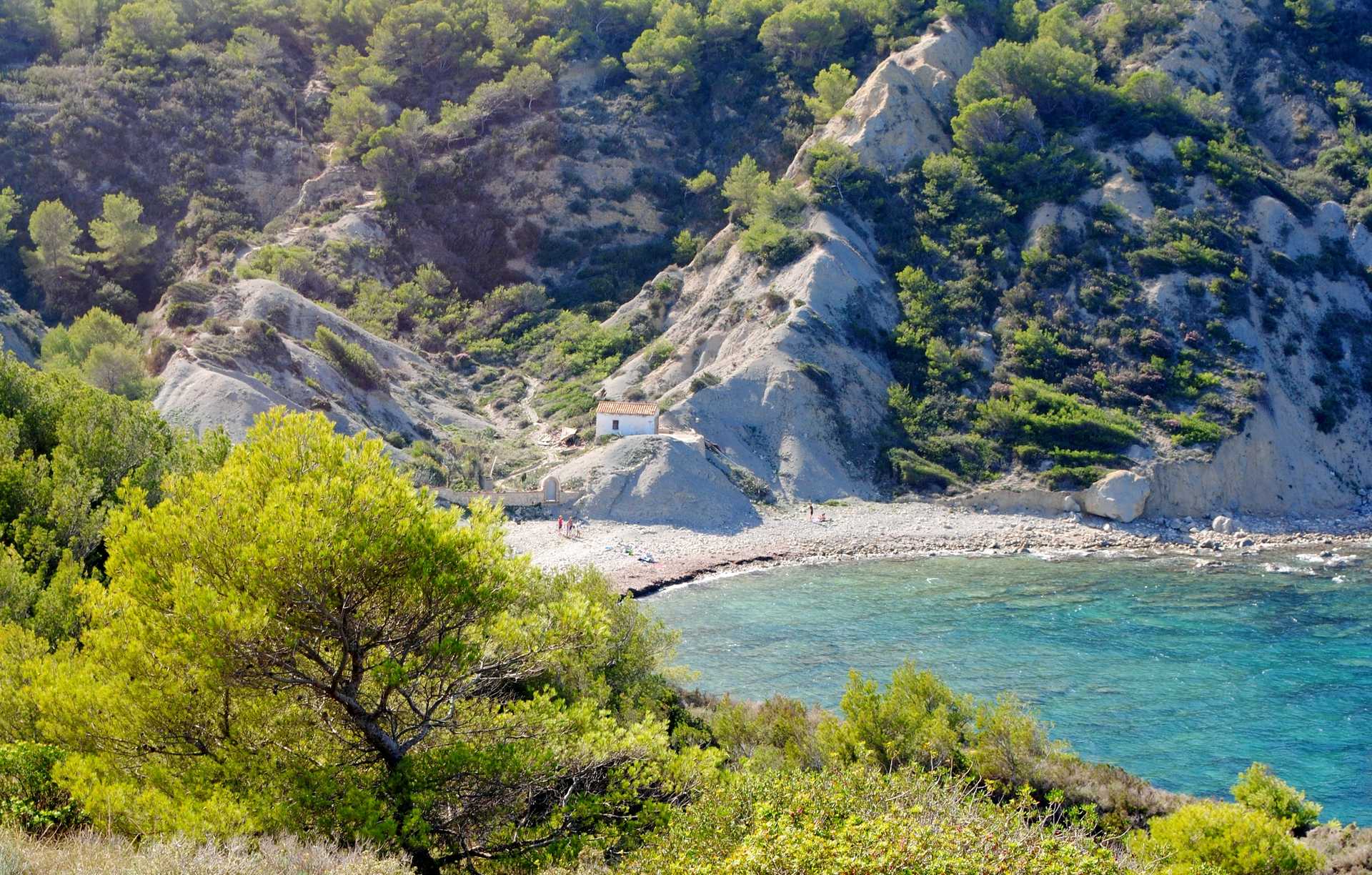 La Cala del Fránces y la Cala Sardinera en Xàbia