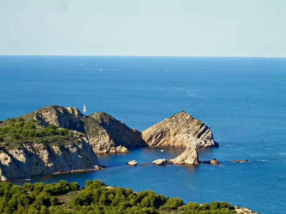 La Cala del Fránces y la Cala Sardinera en Xàbia