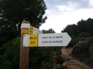 La Font de la Mata en Gata de Gorgos, Alicante