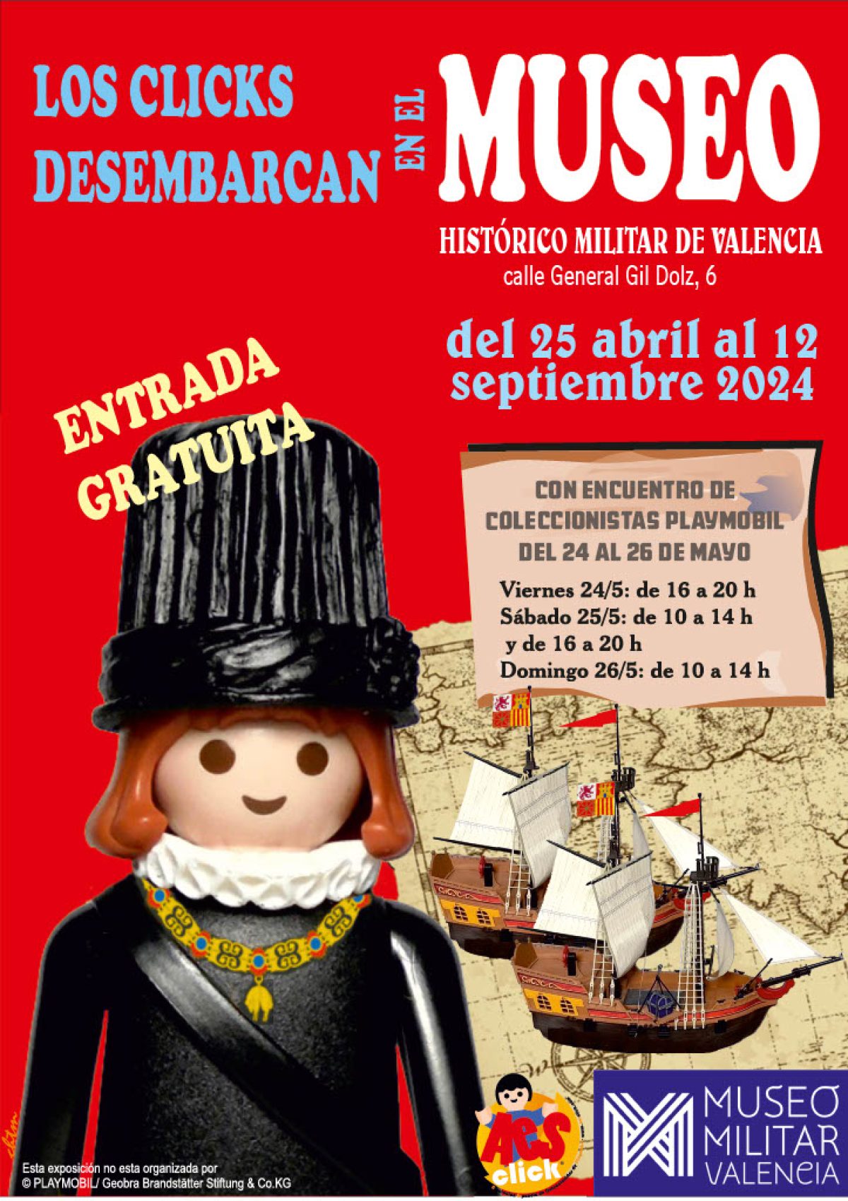 Exposición Playmobil Museo Militar Valencia 2024 - El Mundo Click