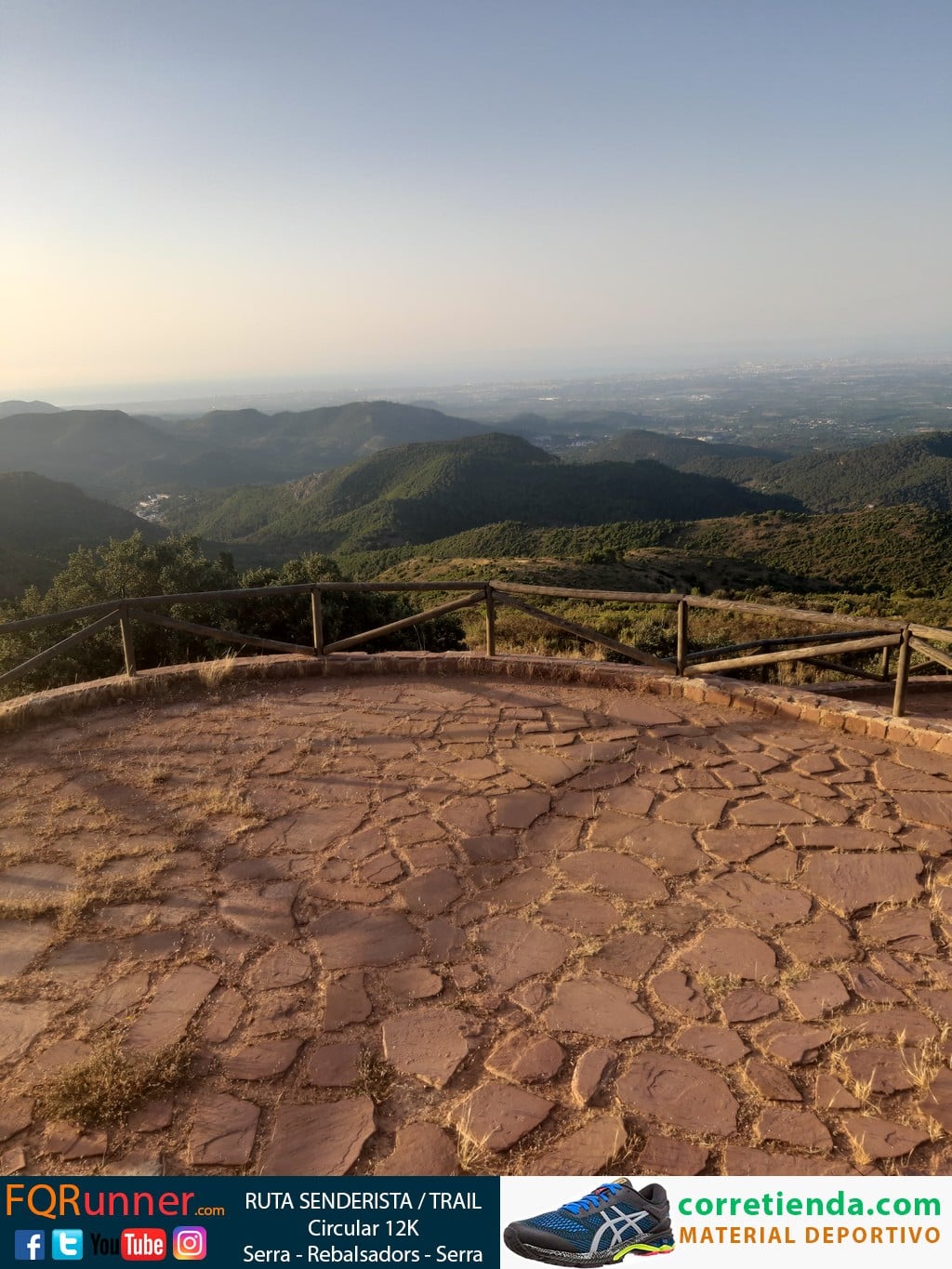 Mirador de Rebalsadors en Serra, Valencia