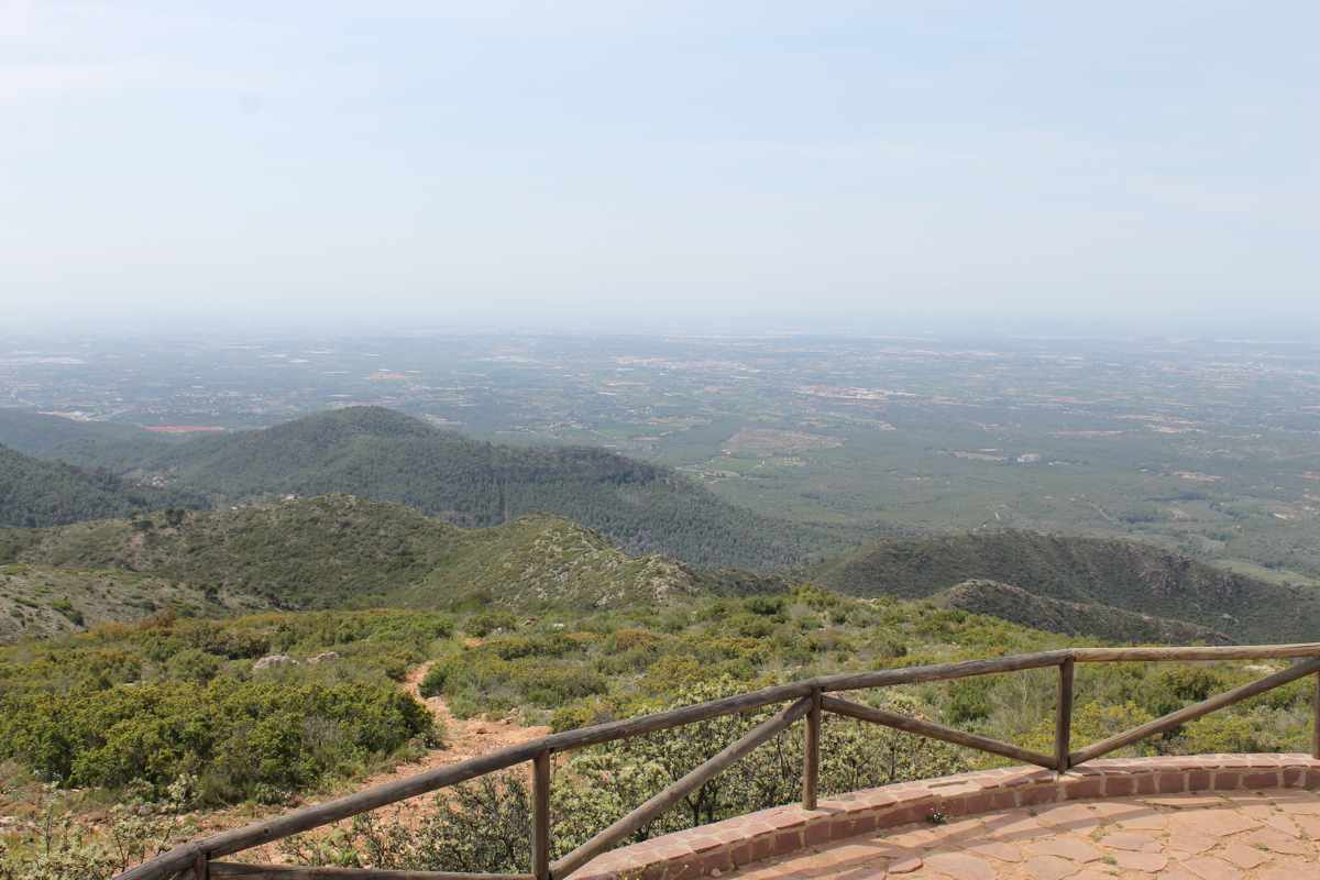 Mirador de Rebalsadors en Serra, Valencia