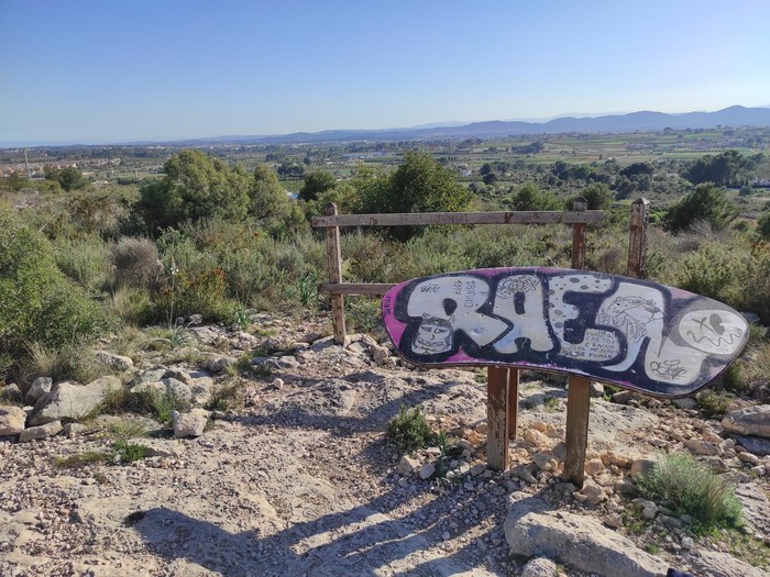 Mirador el Tos Pelat en Pobla de Vallbona