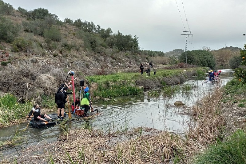 Pas del Riu Bullent en Pego y Oliva