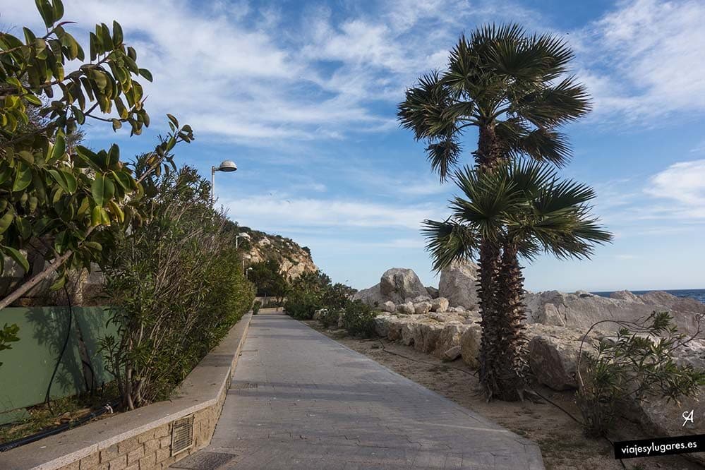 Paseo Ecológico Príncipe de Asturias en Calpe