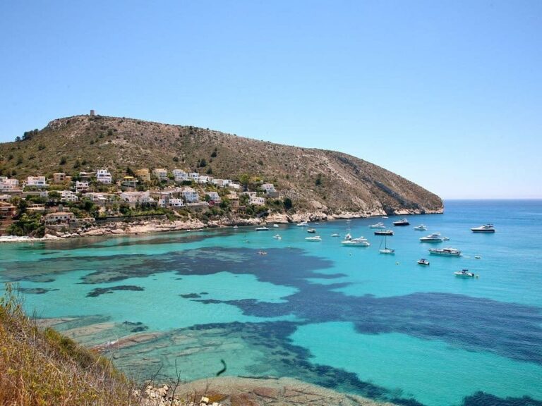 Playa del Portet de Moraira en Alicante
