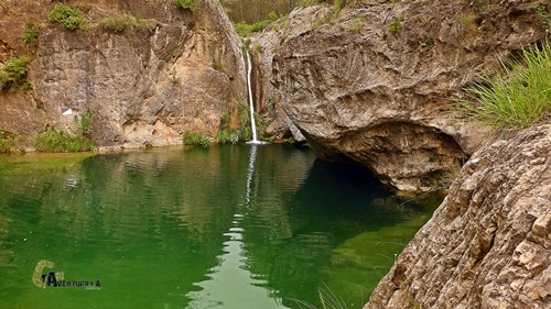 Pozo Negro y Cascada de Santa Ana en Ludiente, Castellón