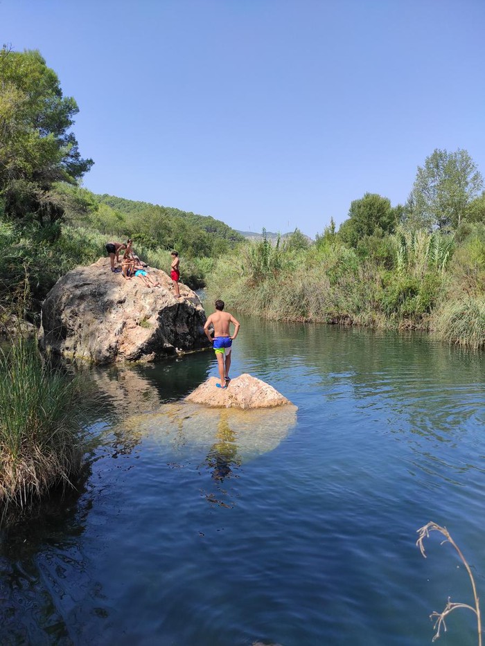 Pozo de la Roca del Molino en Vallat, Castellón