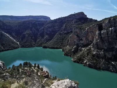 Rambla seca, cortes de pallas