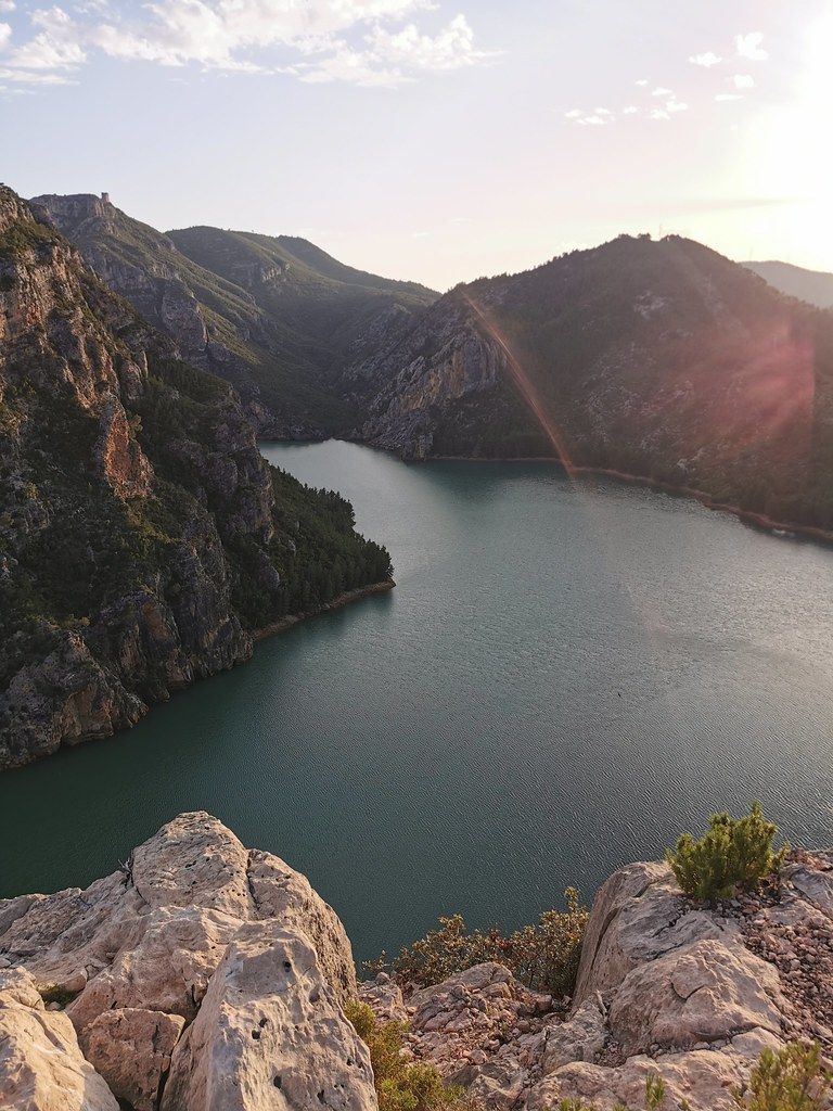 Rambla seca, cortes de pallas