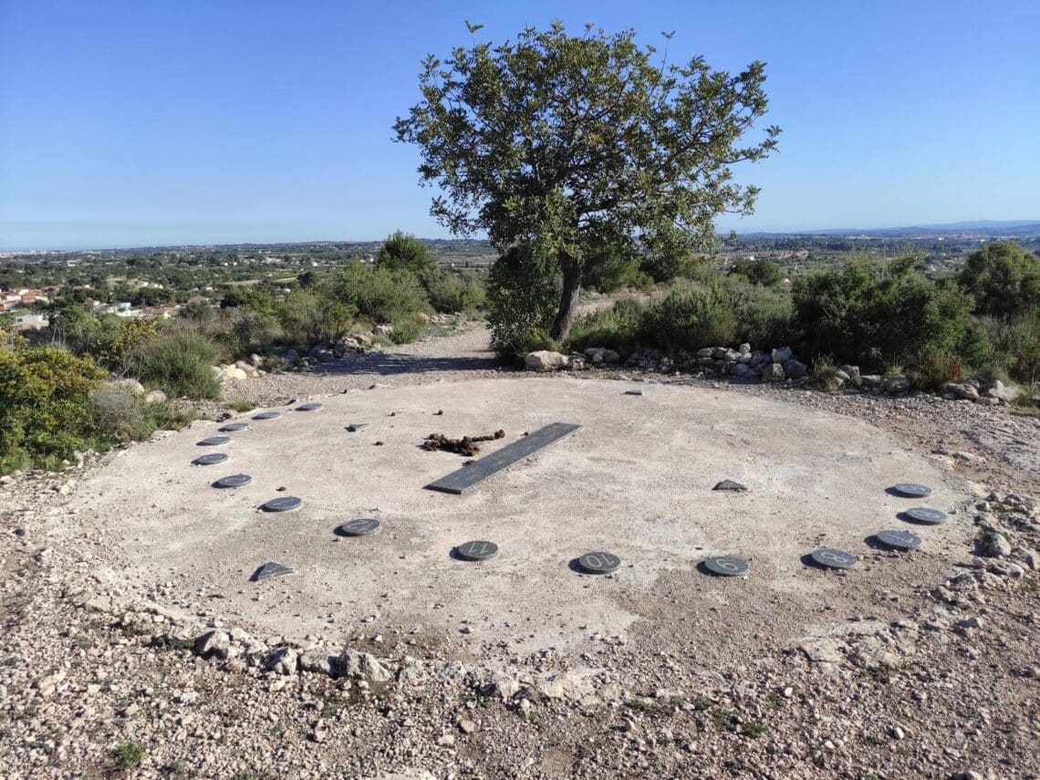 Reloj-de-Sol-Mirador-Tos-Pelat-la-Pobla-de-Vallbona