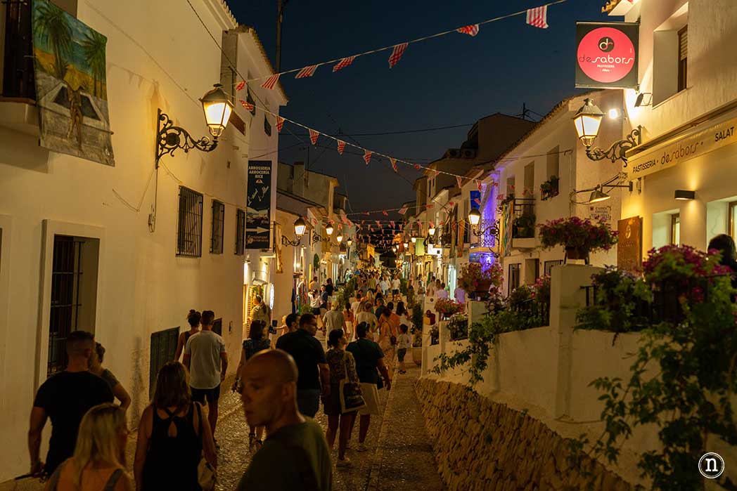 Vista Nocturna de Altea-5