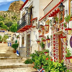 Barrio de Santa Cruz en Alicante