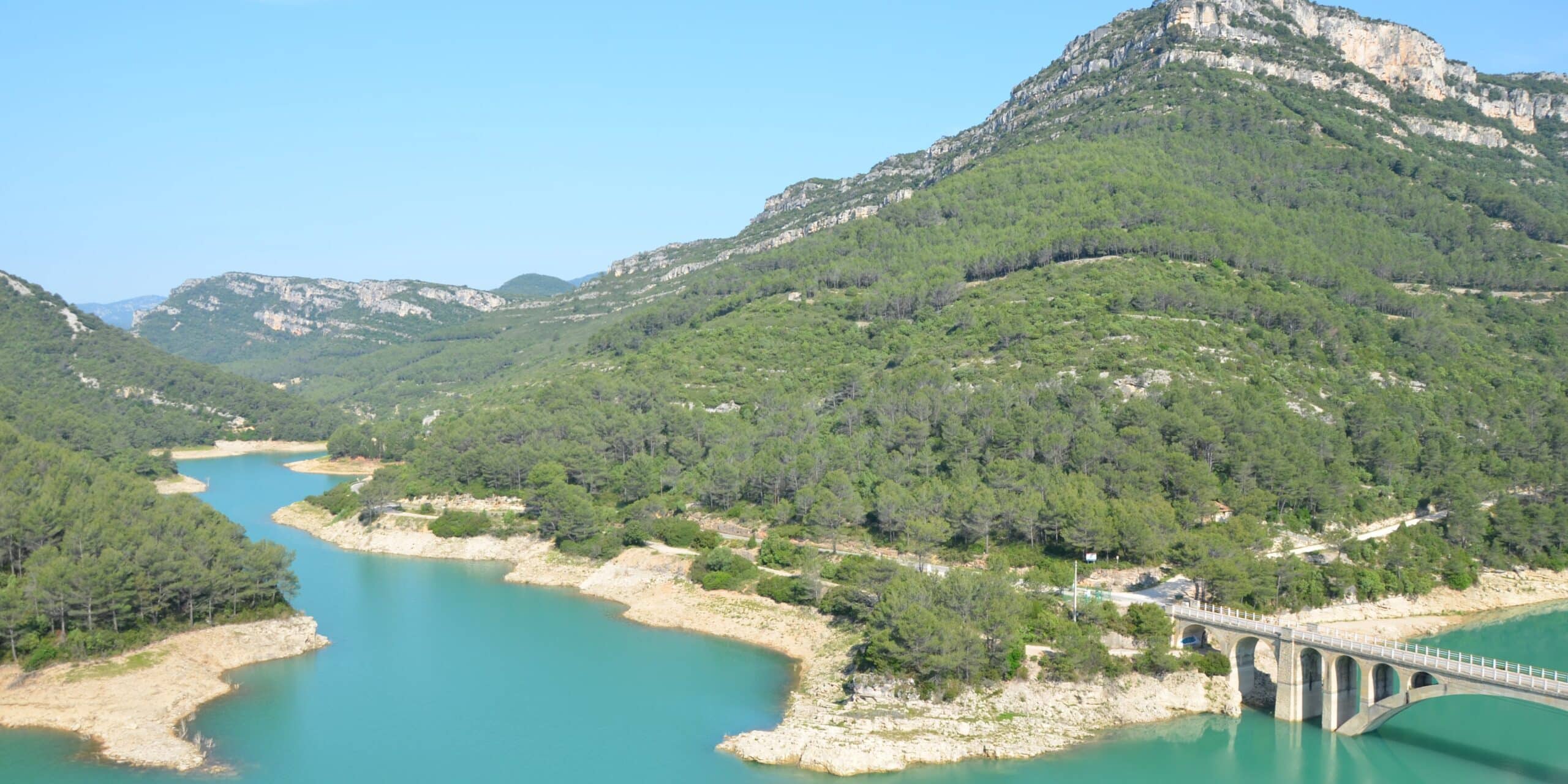 el Embalse de Ulldecona en Pobla de Benifassà, Castellón